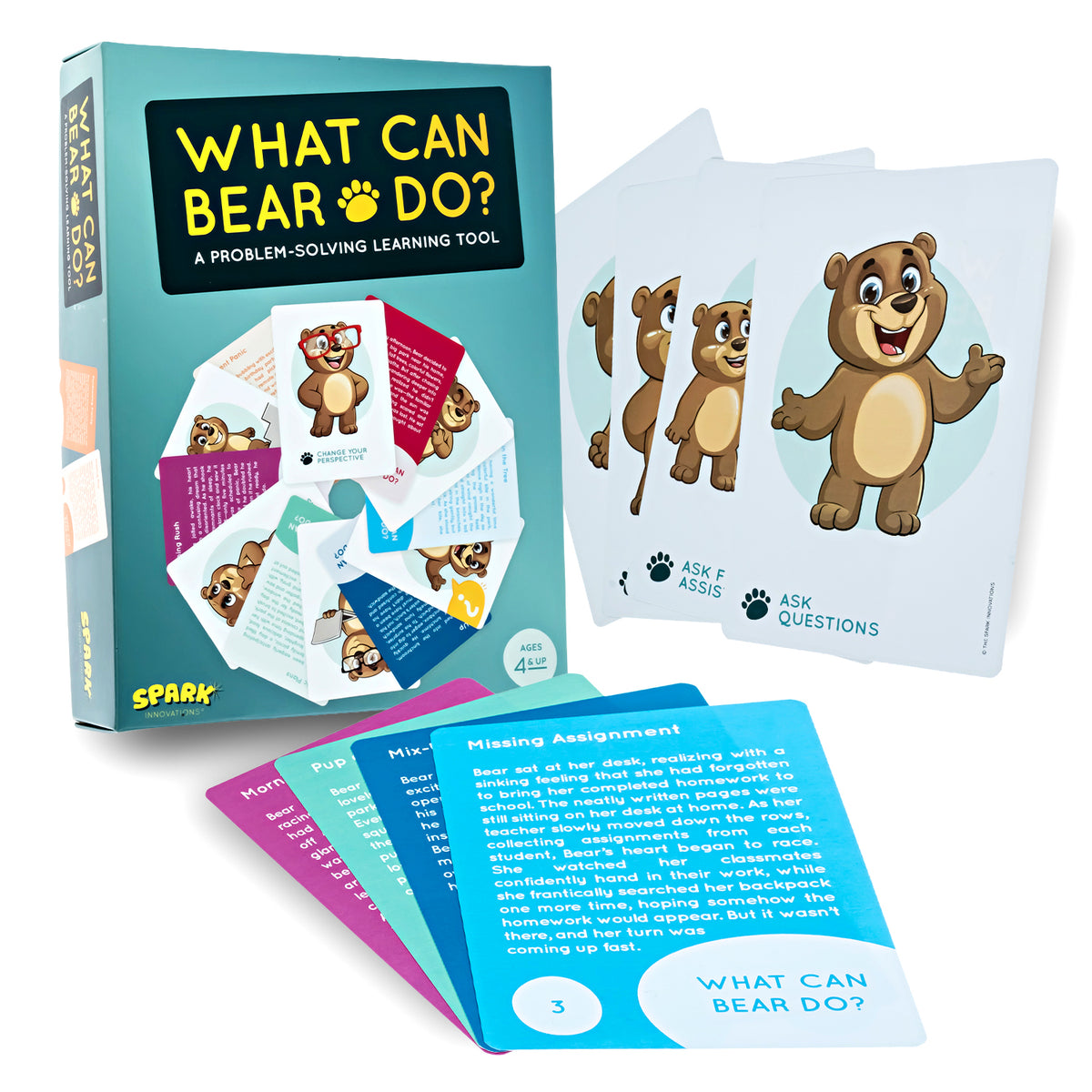 What Can Bear Do - Problem Solving Cards – The Spark Innovations