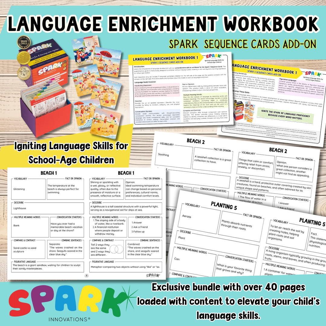 Spark 1 Language Workbook – The Spark Innovations