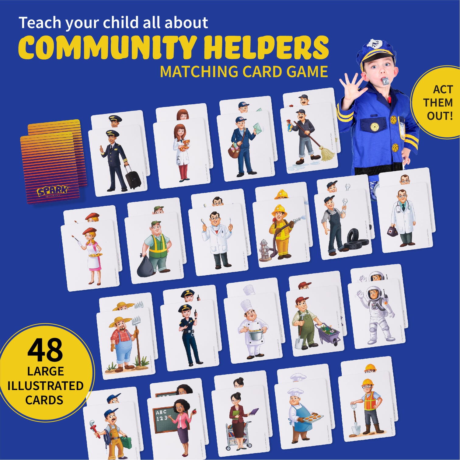 Community Helper Matching Game – The Spark Innovations