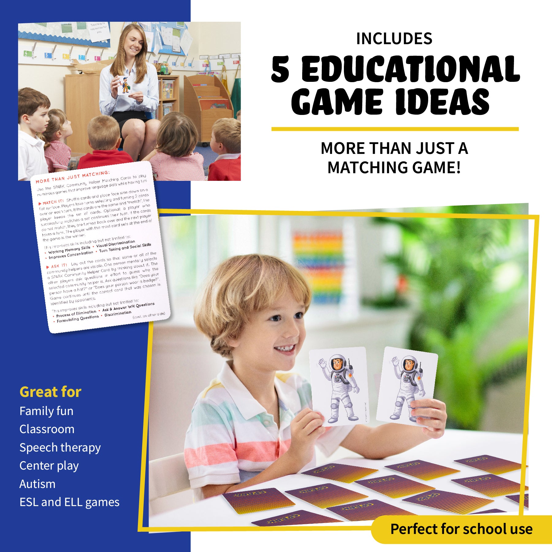 Community Helper Matching Game – The Spark Innovations